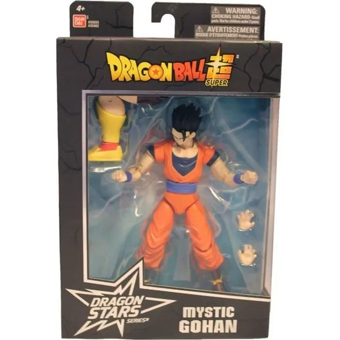 Figurine Dragon Ball - BANDAI - Série 6 Mystic Gohan SUPER SAIYEN KAIOH 17 cm + Kale Part. 5-0