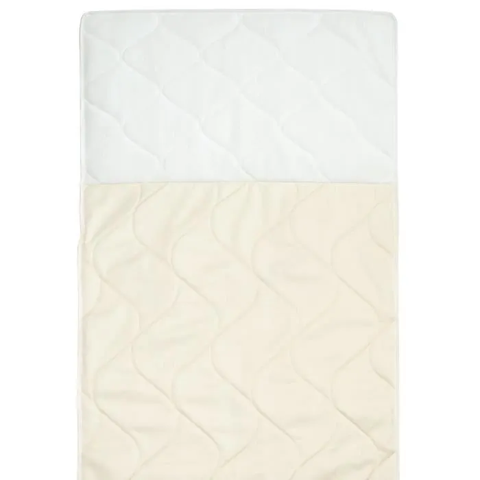 Matelas bébé Anti-reflux en coton bio Made in France Écru 60x120-3