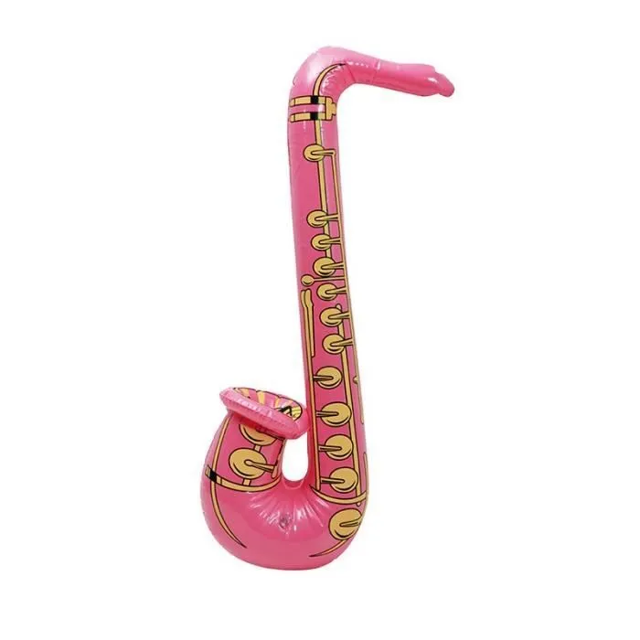 Instrument de musique gonflable - SAXOPHONE - 83cm de long - Intérieur - Mixte-0