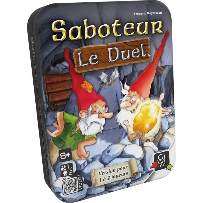 Jeu de plateau - GIGAMIC - Saboteur : Le Duel - Stratégie et coups fourrés-0