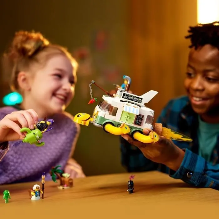 LEGO® DREAMZzz 71456 Le Van Tortue de Mme Castillo, Jouet de Camping-Car 2-en-1, avec Mateo et Zoey-4