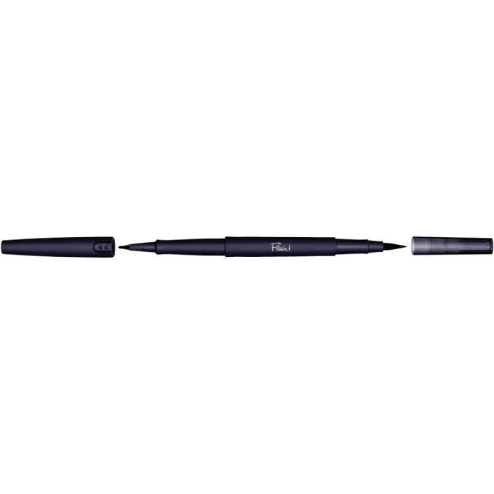 Feutre double pointe - Paper Mate - Flair Dual Brush - 8 feutres - Couleurs assorties - Pour enfants-1