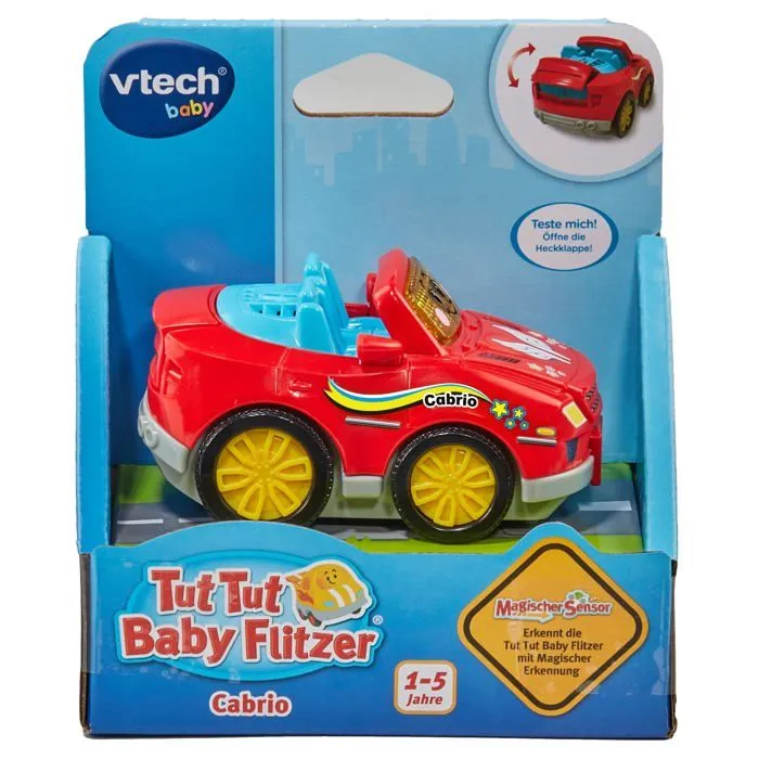 Nurserie Vtech - 80-569604 - Tut Bolides pour bébé-Cabriolet,-2