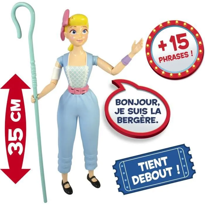 Figurine interactive parlante La Bergère - LANSAY - Toy Story 4® - 35 cm - Dès 4 ans-0