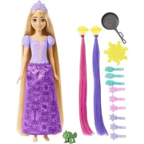 Raiponce Chevelure Conte de fées Mattel Poupée Disney Princesses HLW18-0