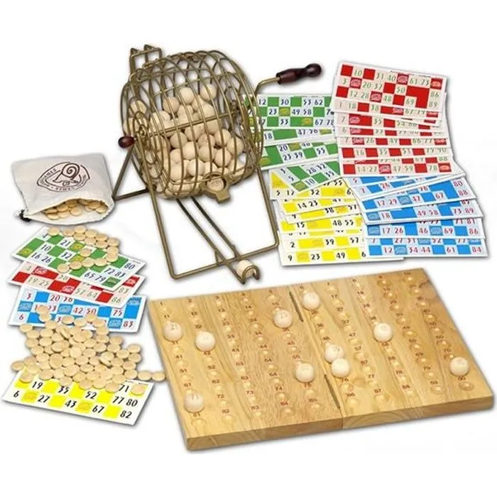 Jeu de société - CAYRO - Bingo de Luxe - Pour Enfant - Durée 120 min-0