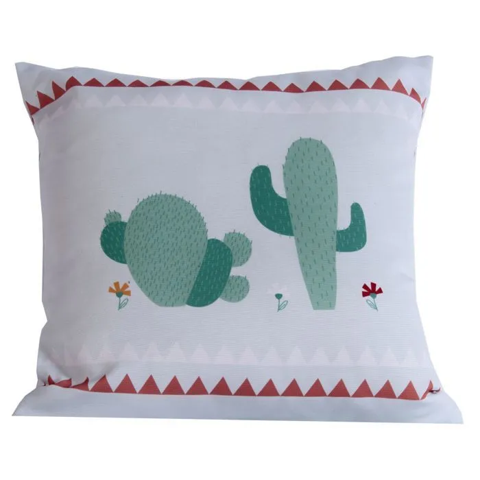 CPM - Coussin enfant design Texa Lama - L. 40 x l. 40 cm - Blanc-0