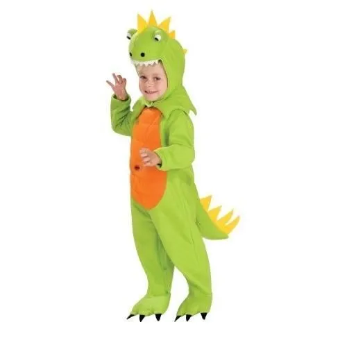 Hoodie Déguisement Dinosaure - RUBIES COSTUME CO - Taille S - 100% Polyester - Mixte - 3 ans et plus-0