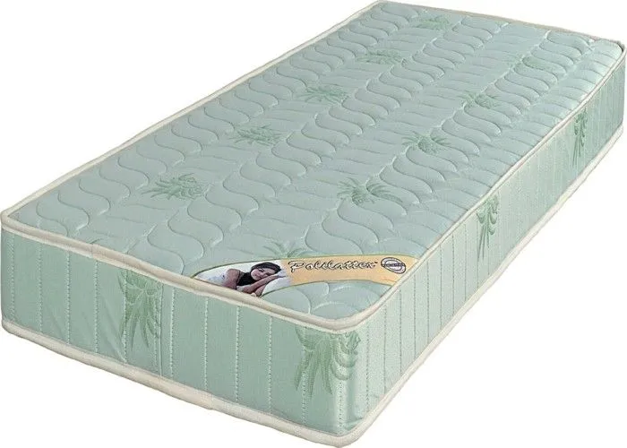 Lot de 2 Matelas 80x200 Sommiers Dmonts pieds Mousse Poli Lattex Indformable - 19 cm - Trs Ferme-0