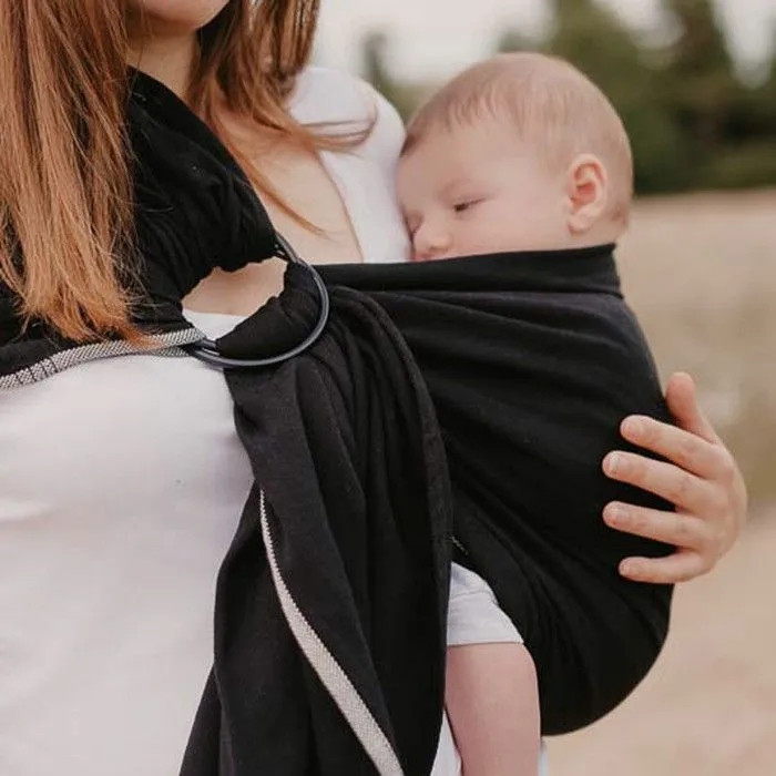 Sling Sergé Brisé, Noir - Néobulle-2