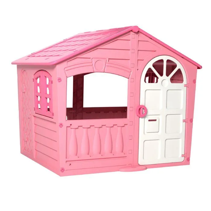 Maisonnette plastique Barbe à Papa palplay 140 x 111 x 115 cm-0