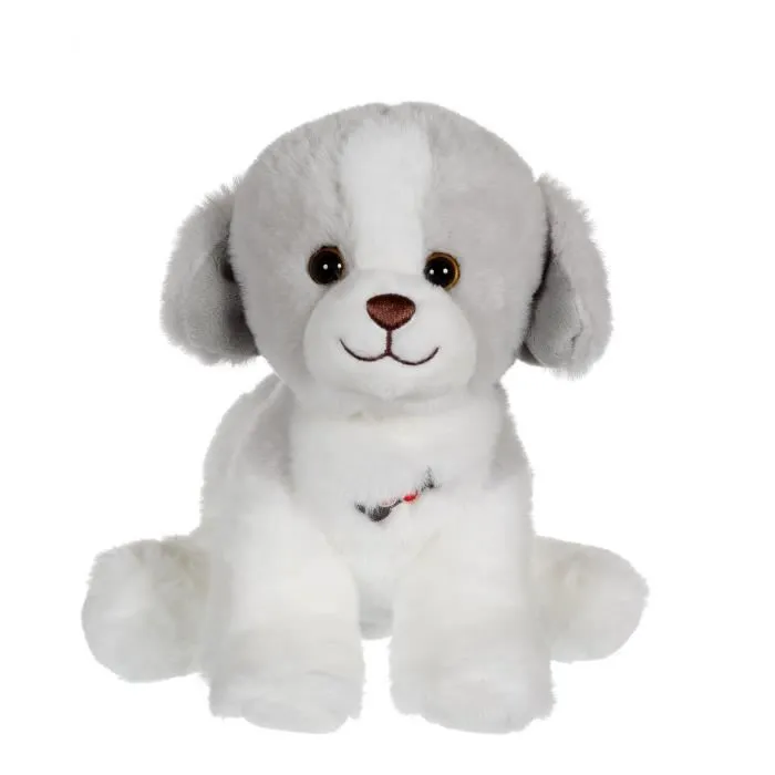 Gipsy Toys - Dogz & Kats Sonores - Peluche - 18 cm - Chien - Gris-0