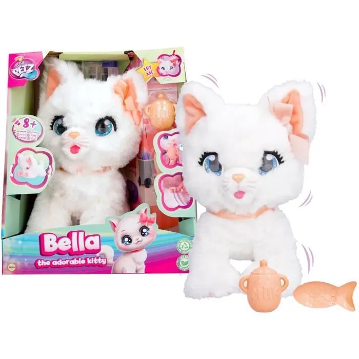 Peluche Club Petz - Bella, mon chat-4