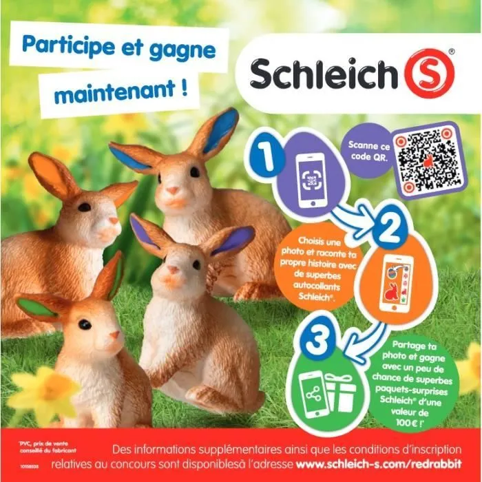 Figurine - SCHLEICH - Chat bengal - Farm World - Pour enfant de 3 ans et plus - Multicolore-1