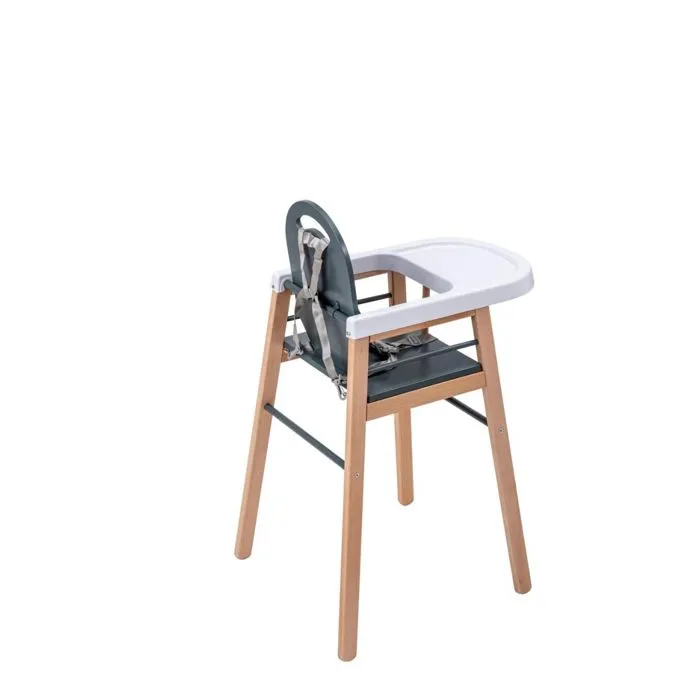 Combelle - 131423 - Chaise haute Sarah extra-pliante - Hybride Kaki-0