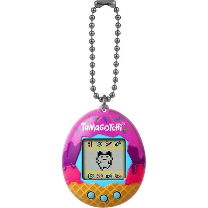 Tamagotchi original - Ice Cream - BANDAI - Animal de compagnie virtuel pour enfant-0