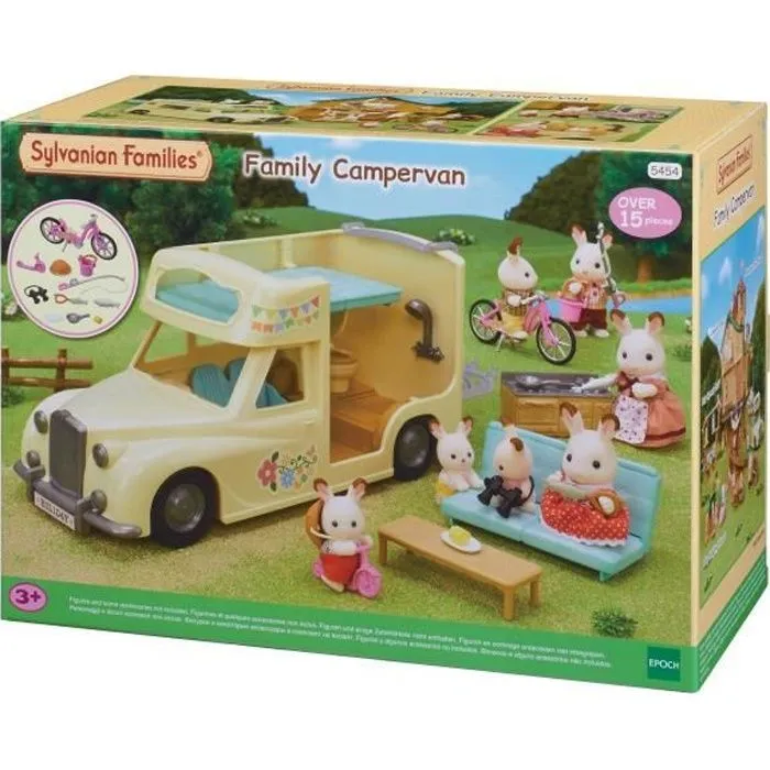 SYLVANIAN FAMILIES - 5454 - Le camping car - Les vacances-0