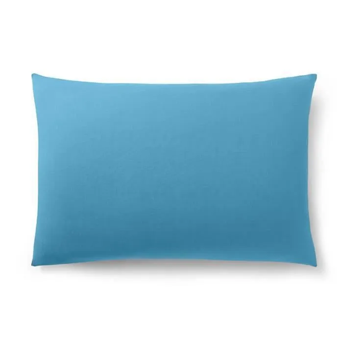 Taie d'oreiller "Prémium" toutes dimensions - Prémium Cyan - 50 x 70 cm-0