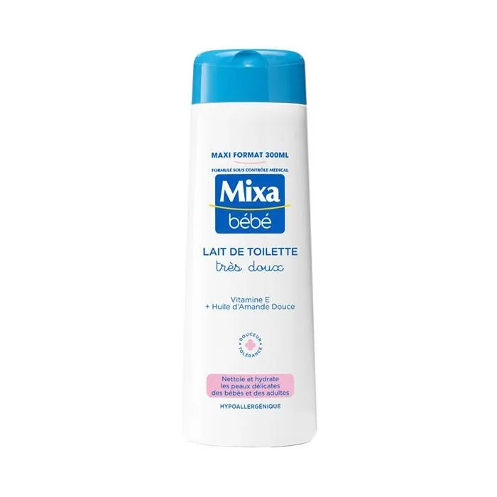 Mixa Bébé Lait de Toilette Très Doux 300ml-0