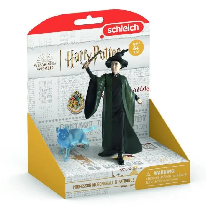 Figurines Professeur McGonagall et son Patronus, Schleich 42682 Harry Potter®, Pour enfant dès 6 ans-4