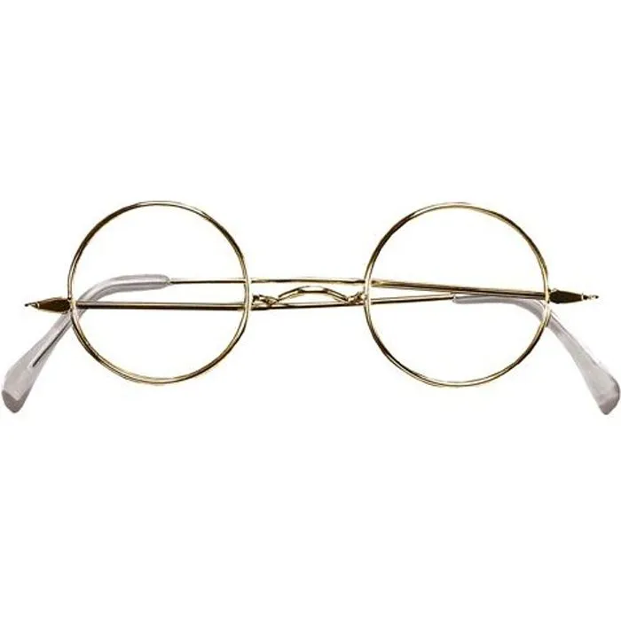 Lunette ronde métal Père Noël - RUBIES - Mixte - Enfant - Rouge - Intérieur-0