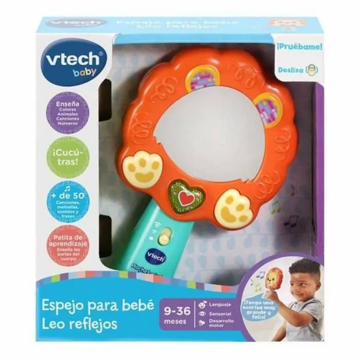 VTech - Miroir pour bébé Leo Refleges, Couleur () - 3480-551822-0