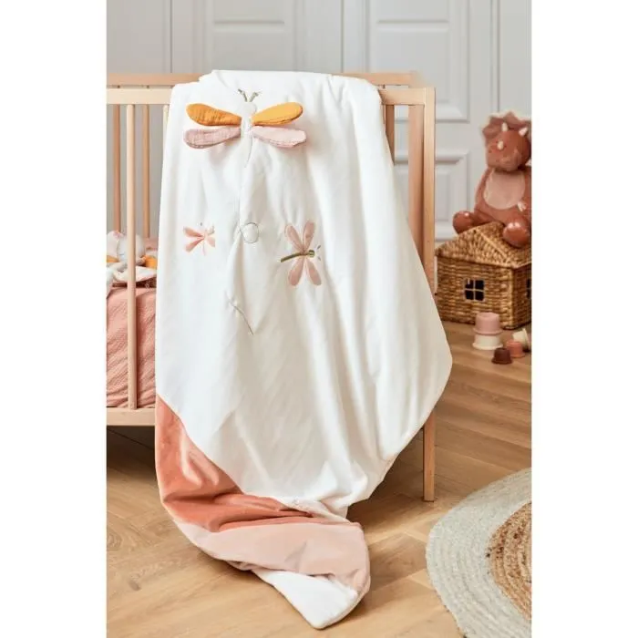 Couverture - NOUKIE'S - Popsie, Gigi & Louli - 100 x 140 cm - Blanc - Mixte - 3 mois et plus-0