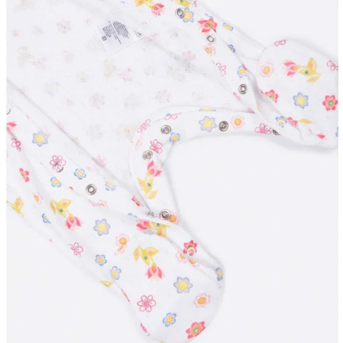 Dors-bien bébé en coton jacquard biologique Iris-3