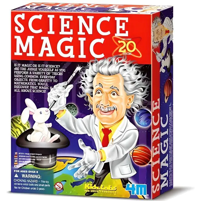 Kit d'expériences Scientifiques Magiques Kidzlabs-0
