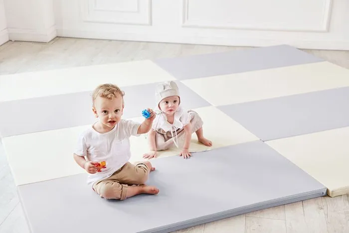 Tapis d'éveil et motricité TM Gris-1