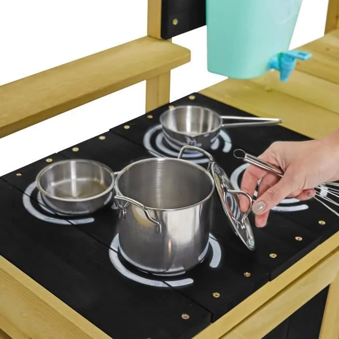 Cuisine exterieure deluxe tp toys 98 x 40 x 96 cm-3