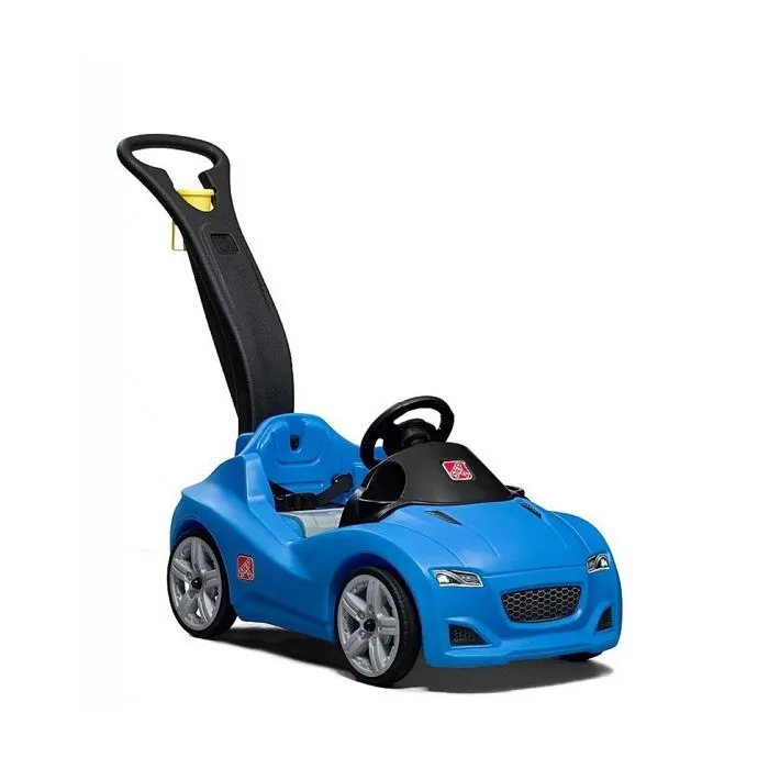 Step2 - Push Whisper Ride - Voiture Enfant Porteur Auto bleu-5