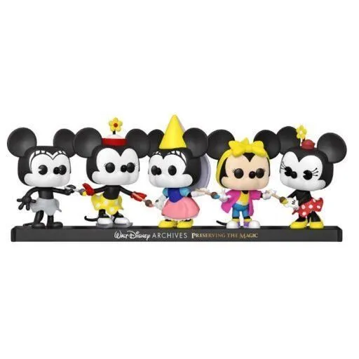 Figurine Funko Pop! - Minnie Mouse - 5 figurines - Gamme Pop !-0