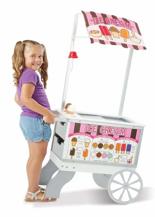 Chariot de Collations et de Friandises Blanc-2