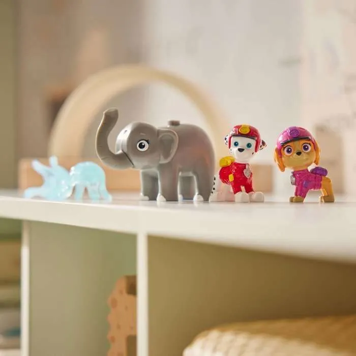 Pat'Patrouille Jungle Pups set Skye Marshall figurines+ accessoires-3
