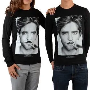 Tee Shirt Little Eleven paris Berty LS Mixte - Noir-0