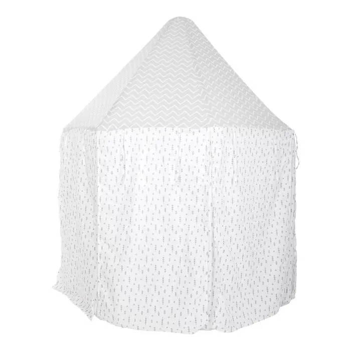 Tente yourte gris Autres Gris, Blanc-1