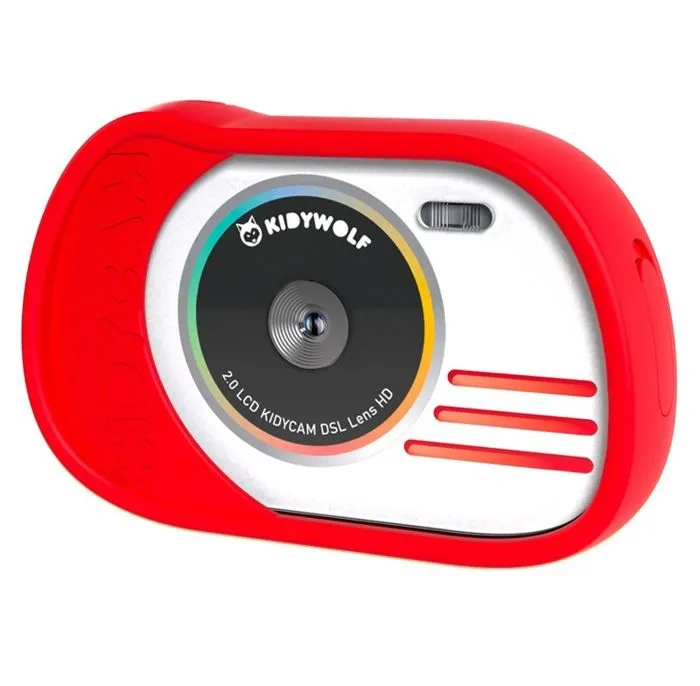 Kidywolf appareil photo compact Kidycam rouge-5