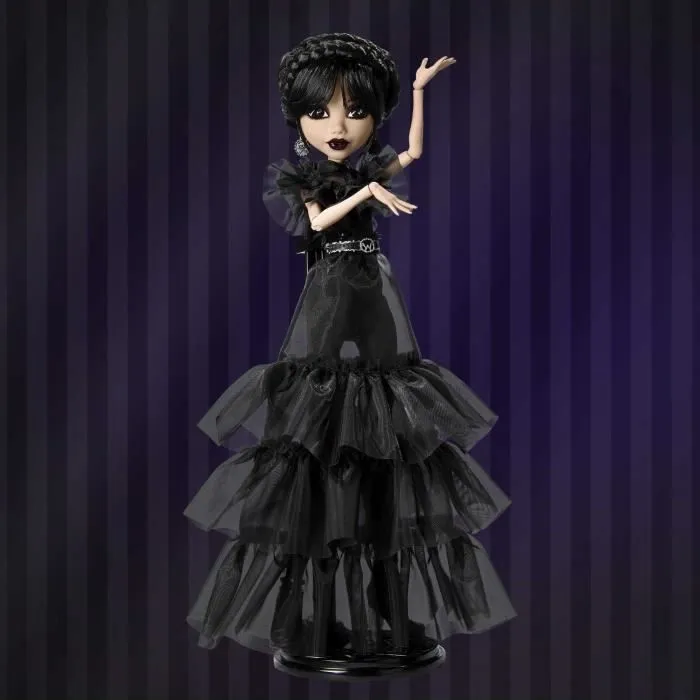 Monster High-Mercredi Addams en Tenue de Bal-Poup?e - Monster High - HXJ03-7