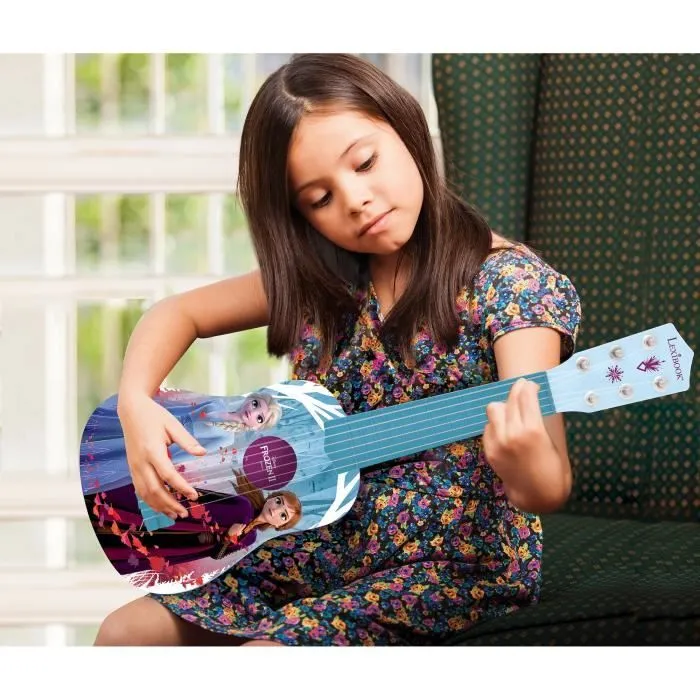 Lexibook - Guitare enfant Reine des Neiges - Bleu - 53cm-3