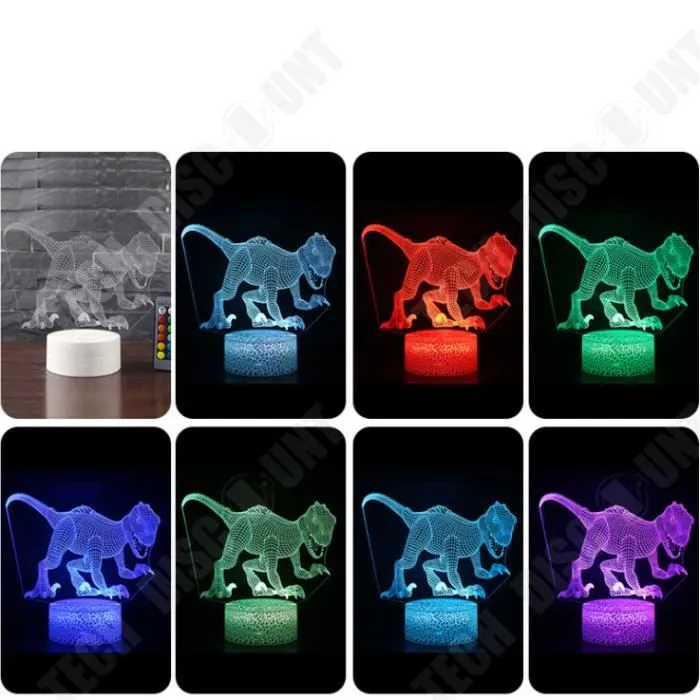 TD® Veilleuse 3D tactile coloré-2