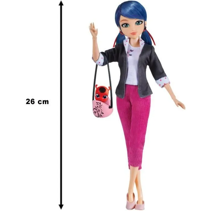 Miraculous Ladybug - Poupée mannequin 26 cm Marinette - BANDAI-1