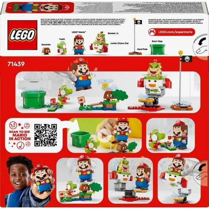 LEGO® Super Mario 71439 Les Aventures de LEGO® Mario Interactif - Set véhicule et Yoshi-4