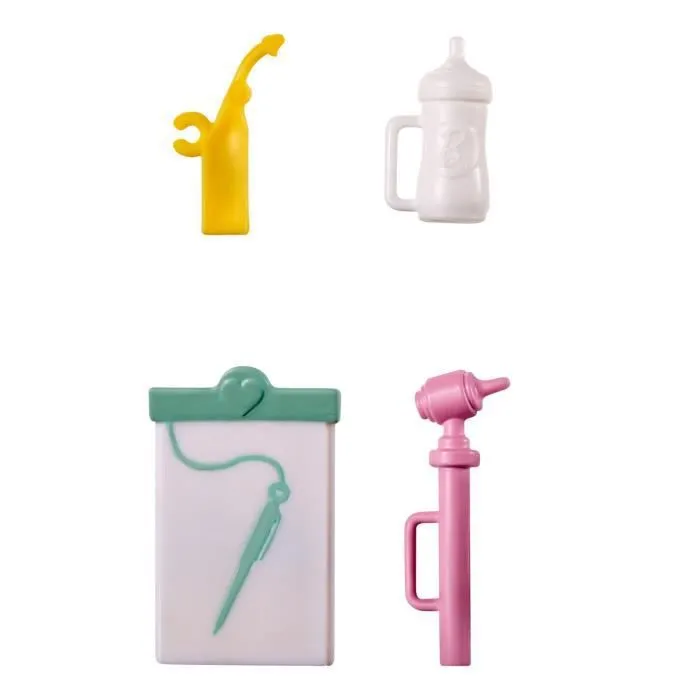 Barbie - Barbie Pédiatre et Accessoires - Poupée Mannequin - Dès 3 ans-1