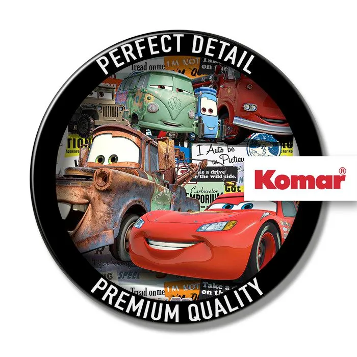 Poster géant intissé - Disney Pixar - Cars - H 200 x L 120 cm - Multicolore - Facile à poser-3