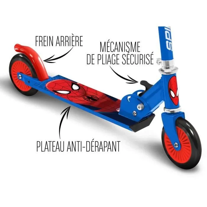 SPIDERMAN Trottinette Pliable-2