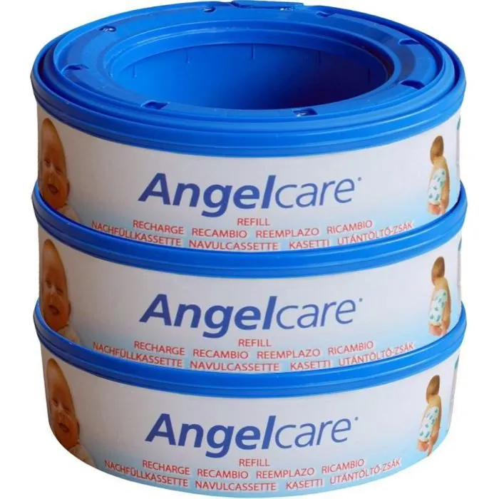 ANGELCARE Recharges Rondes Compatibles : Classique, Mini, Comfort, Deluxe x3-0
