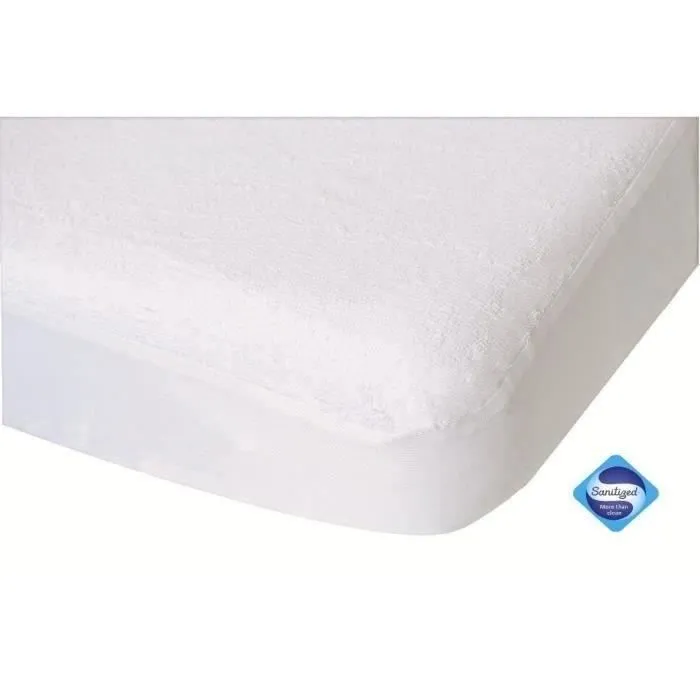 Alèse protège matelas - DOMIVA - Toucan - Blanc - 60 x 120 cm-0