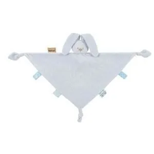 Maxi doudou - NATTOU - Lapidou - Bleu - 65 x 40 cm - Attache sucette-1