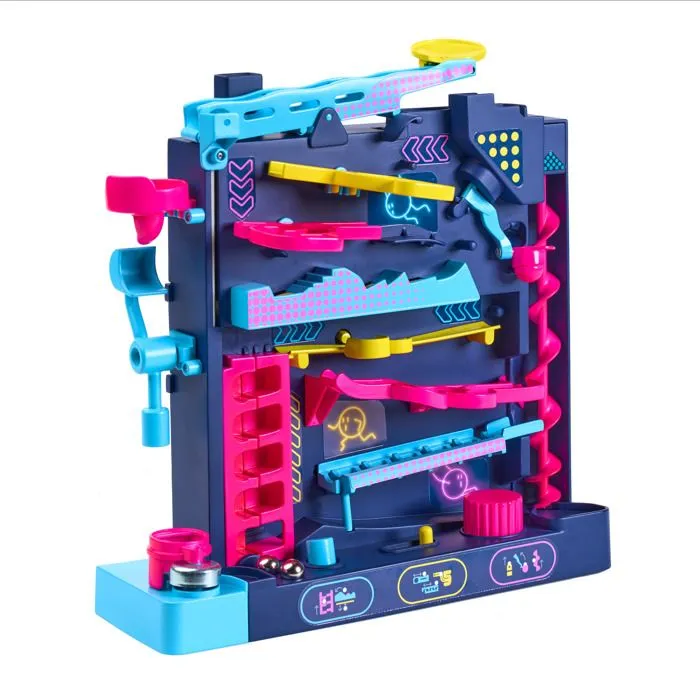 Jeu d'adresse - TOMY - T73535 - Tricky Bille Level Up - Labyrinthe vertical - 3 ans et plus-1